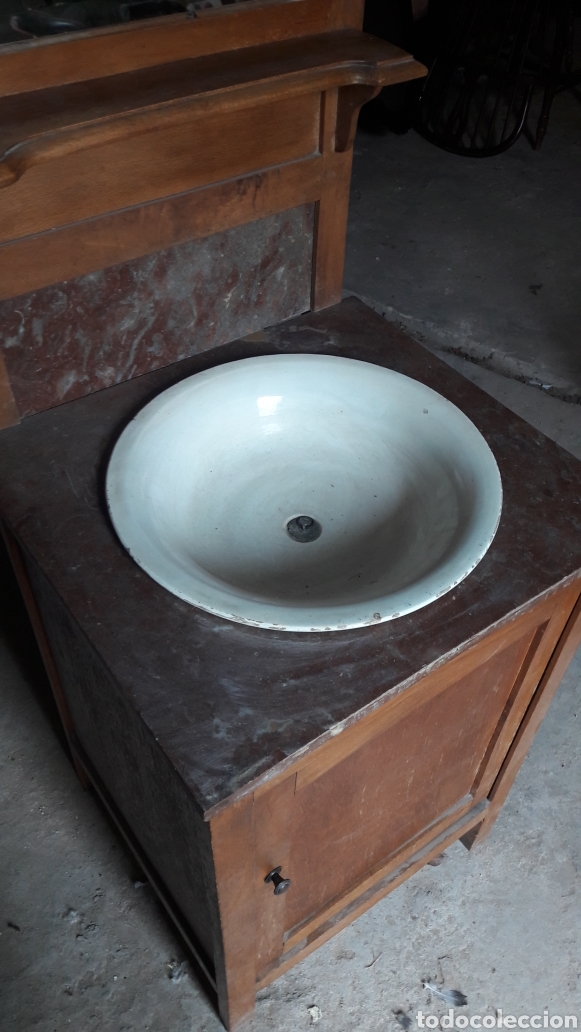 Antig&uuml;edades: Lavabo antiguo a&ntilde;os 20 - Foto 1