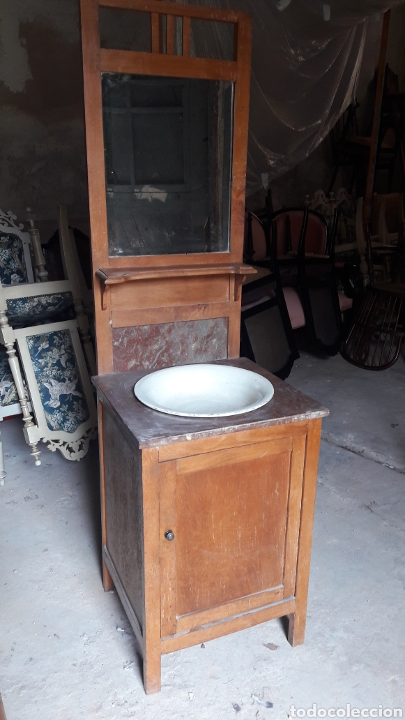 Antig&uuml;edades: Lavabo antiguo a&ntilde;os 20 - Foto 2