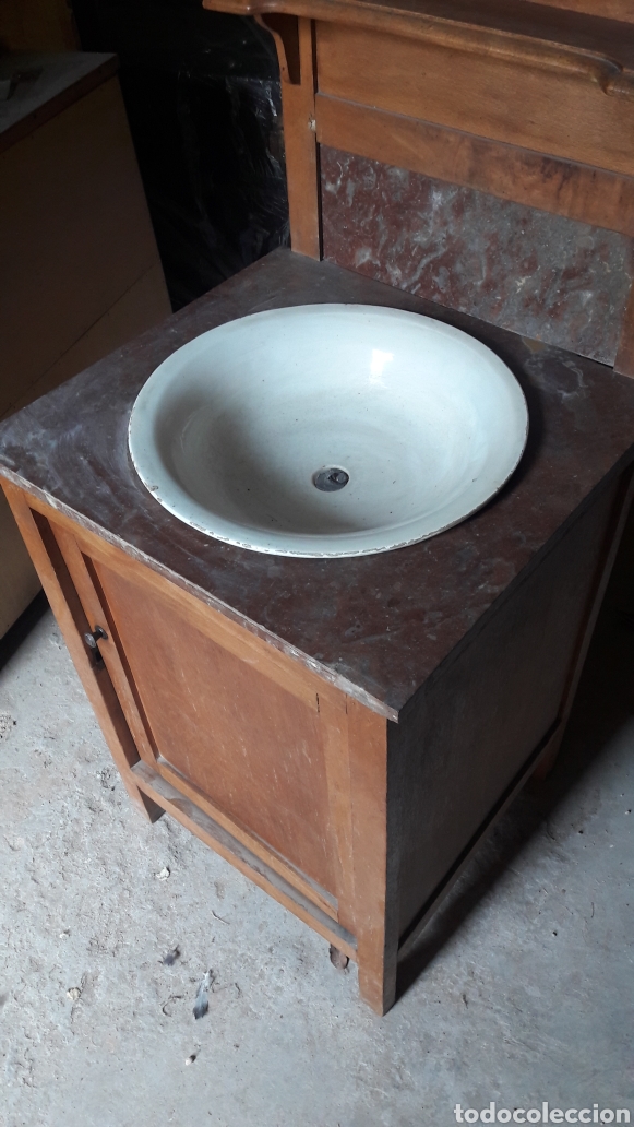 Antig&uuml;edades: Lavabo antiguo a&ntilde;os 20 - Foto 3