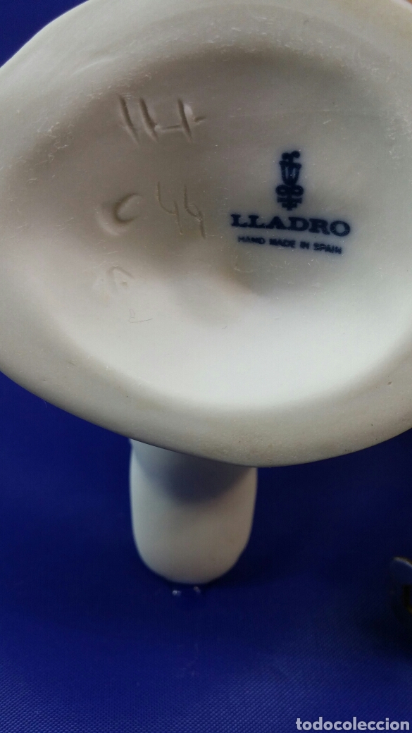 Antig&uuml;edades: Oca de biscuit porcelana Lladro - Foto 5