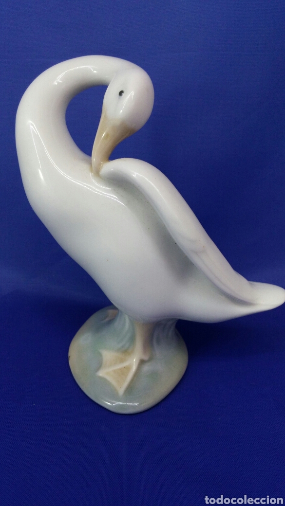 Antig&uuml;edades: Oca de porcelana Lladro - Foto 1