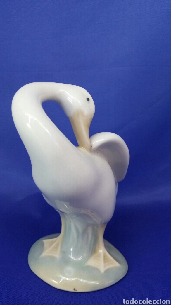 Antig&uuml;edades: Oca de porcelana Lladro - Foto 2