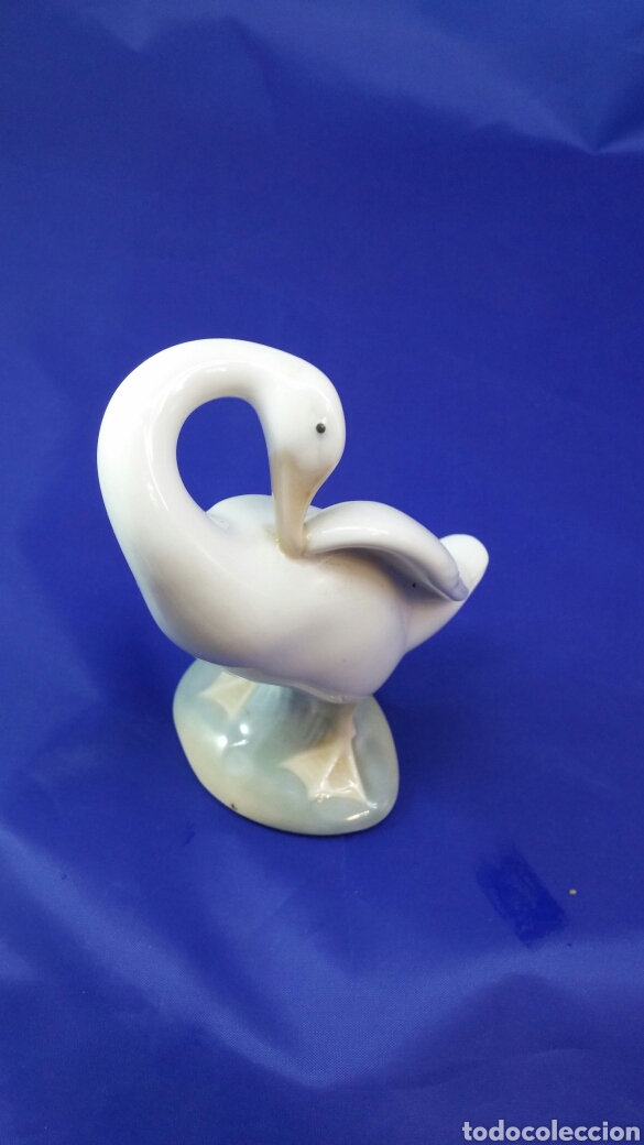 Antig&uuml;edades: Oca de porcelana Lladro - Foto 3