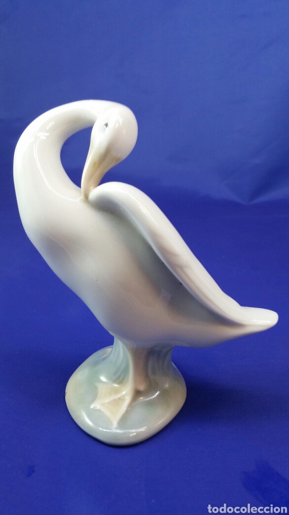 Antig&uuml;edades: Oca de porcelana Lladro - Foto 4