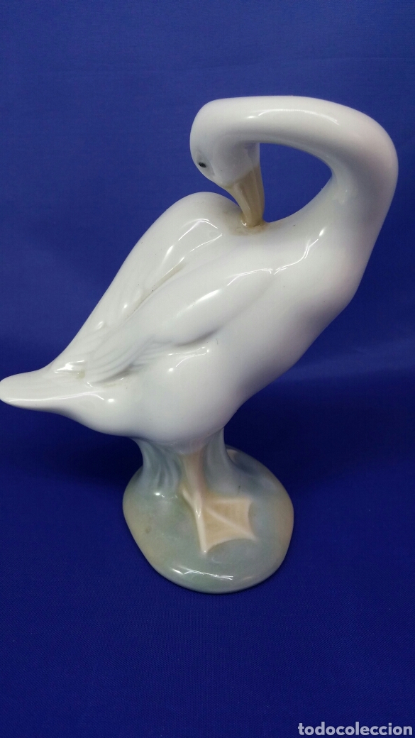 Antig&uuml;edades: Oca de porcelana Lladro - Foto 5