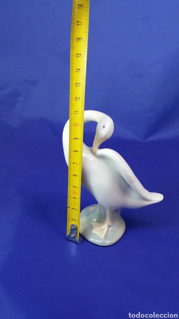 Antig&uuml;edades: Oca de porcelana Lladro - Foto 6