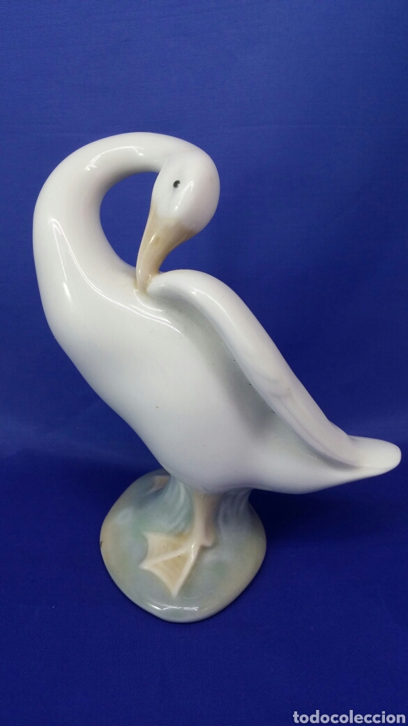 Antig&uuml;edades: Oca de porcelana Lladro - Foto 9