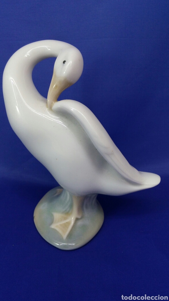 Antig&uuml;edades: Oca de porcelana Lladro - Foto 10
