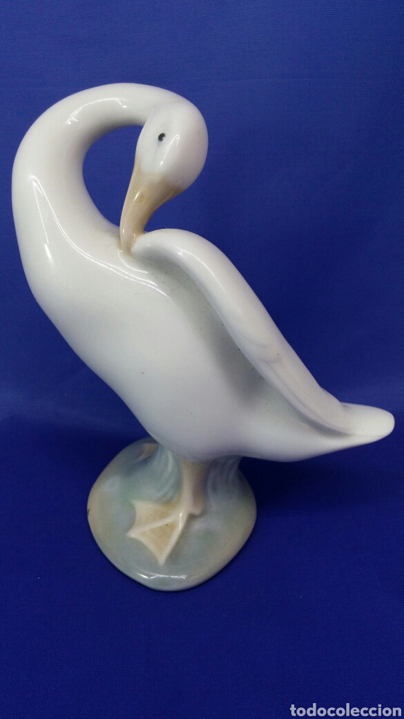 Antig&uuml;edades: Oca de porcelana Lladro - Foto 11