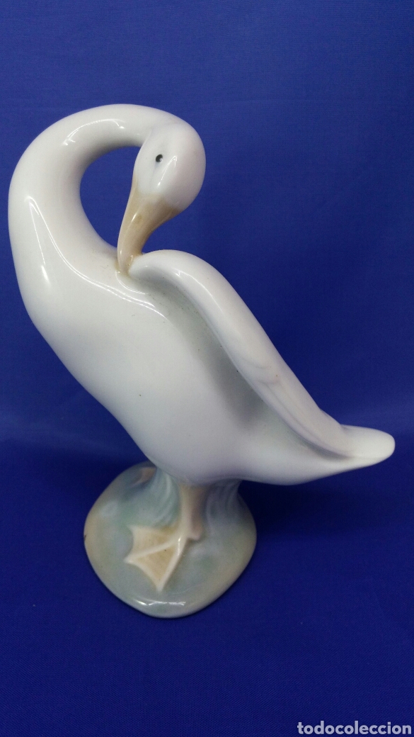 Antig&uuml;edades: Oca de porcelana Lladro - Foto 12