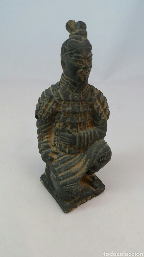 Oggetti Antichi: Guerrero chino de terracota