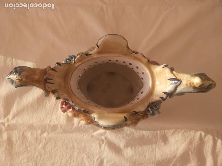 Antig&uuml;edades: SOPERA CER&Aacute;MICA ALFAL - NUMERADA - CENTRO MESA - Foto 7
