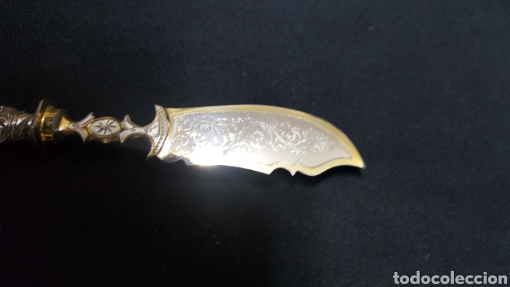 Antig&uuml;edades: LUJOSO JUEGO DE CUBIERTOS DE SERVIR - Foto 33