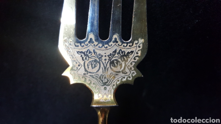 Antig&uuml;edades: LUJOSO JUEGO DE CUBIERTOS DE SERVIR - Foto 50