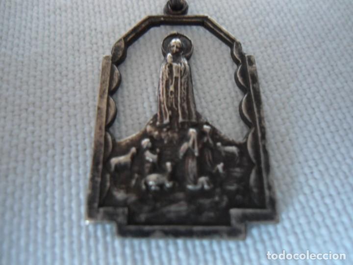 Antig&uuml;edades: MEDALLA VIRGEN DE FATIMA - Foto 3
