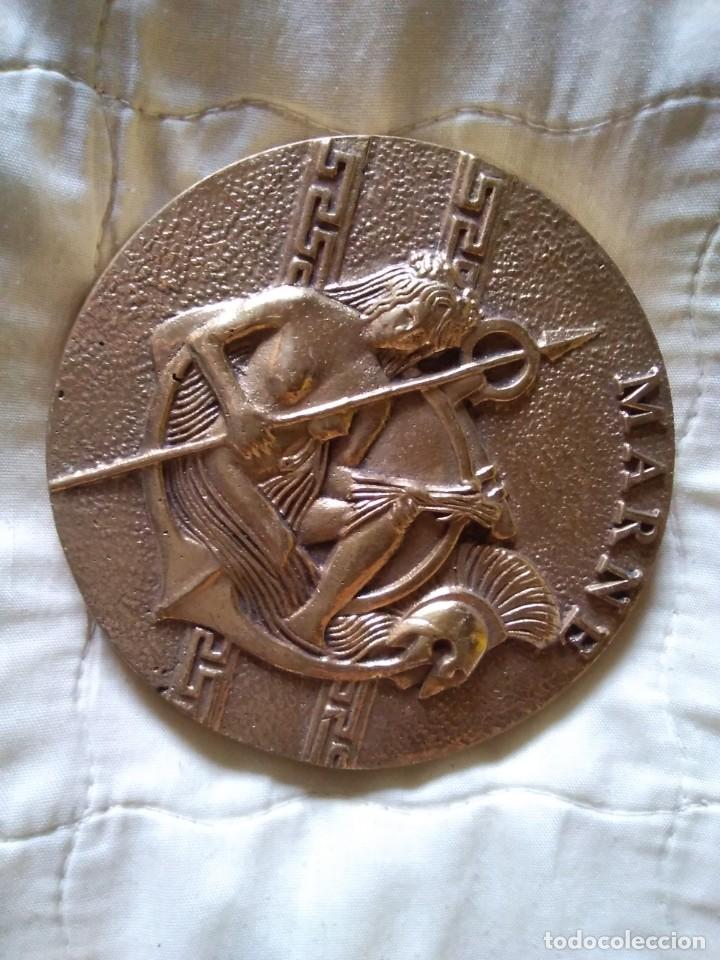 Antig&uuml;edades: Placa de bronce - Foto 1