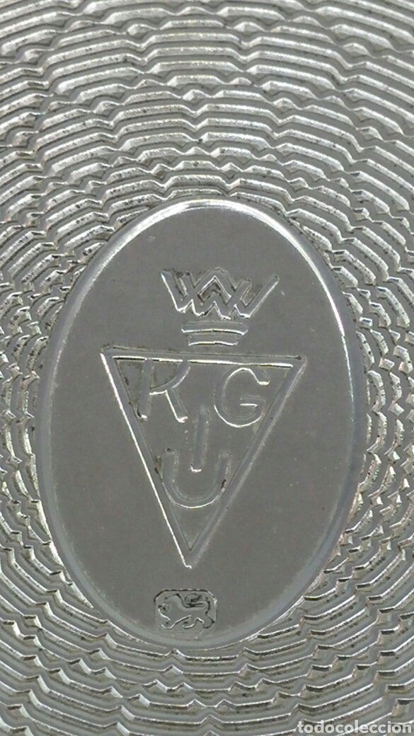 Antig&uuml;edades: Antigua polvera Kigu de plata punzonada - Foto 10