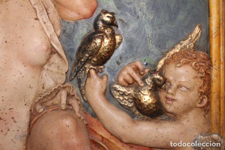 Antig&uuml;edades: PAREJA DE PANELES MITOLOGICOS OREJUDO - Foto 10