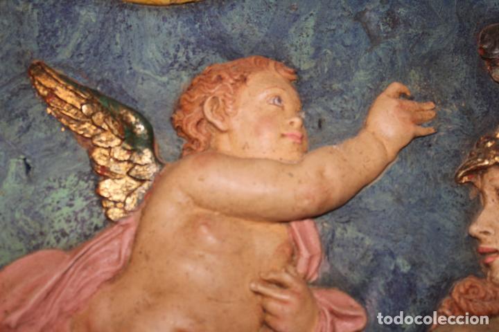 Antig&uuml;edades: PAREJA DE PANELES MITOLOGICOS OREJUDO - Foto 17