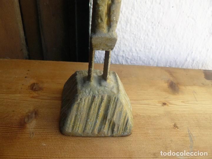 Antig&uuml;edades: cruz de altar - forja- - Foto 6