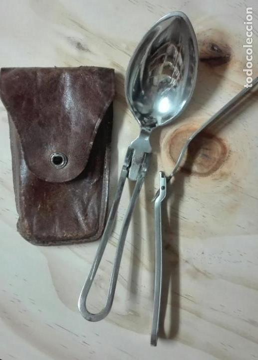 Antig&uuml;edades: cubiertos de campa&ntilde;a Ideal Reguillo - Foto 1