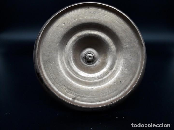 Antig&uuml;edades: Candelero torneado barroco - Foto 3