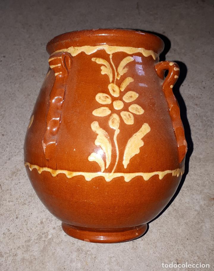 Antig&uuml;edades: Recipiente de cer&aacute;mica, 17 cm - Foto 1