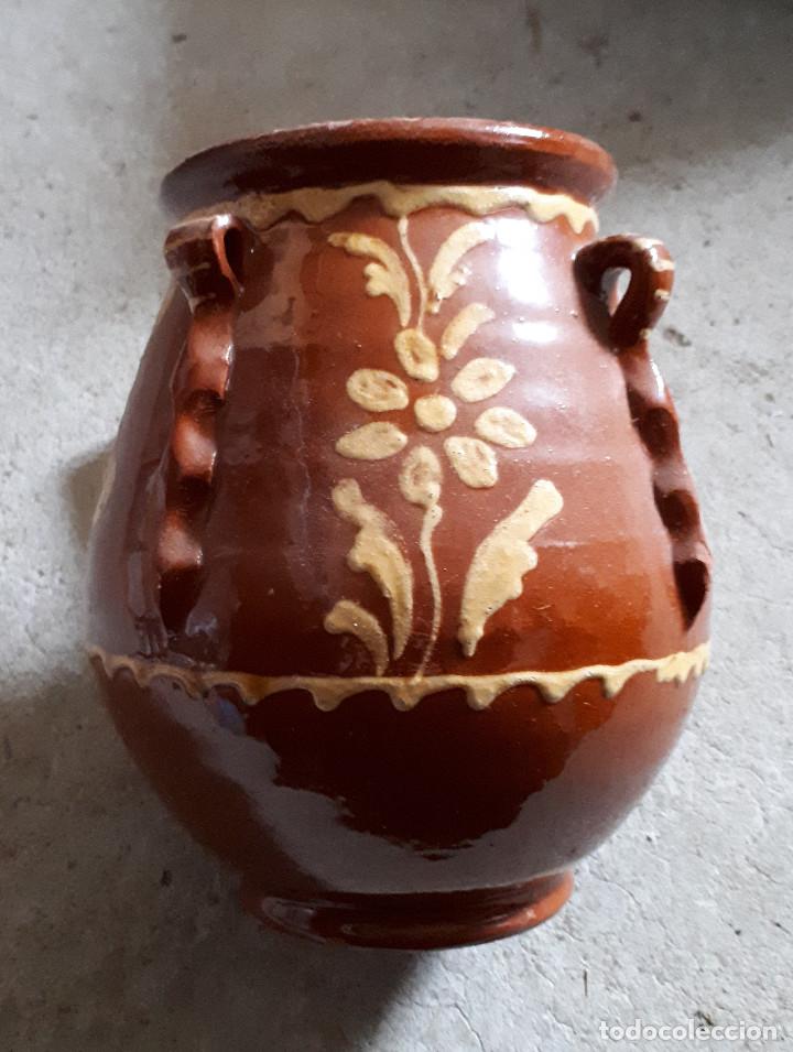 Antig&uuml;edades: Recipiente de cer&aacute;mica, 17 cm - Foto 2