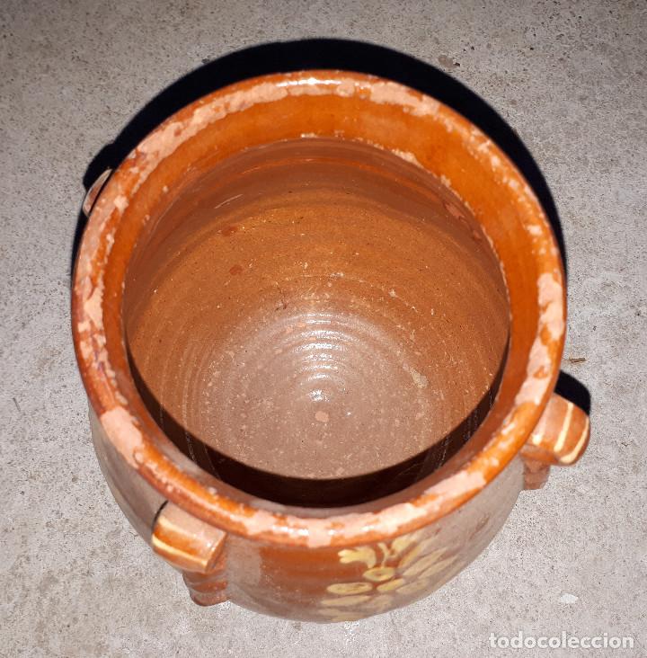 Antig&uuml;edades: Recipiente de cer&aacute;mica, 17 cm - Foto 3