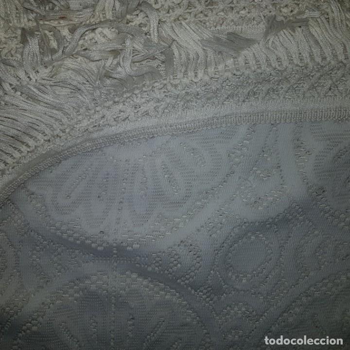 Antig&uuml;edades: Colcha antigua hecha a mano - Foto 10