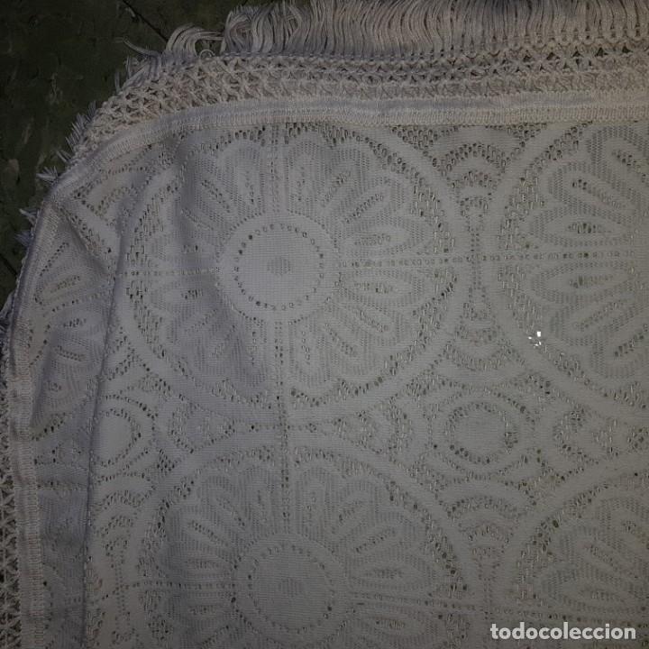 Antig&uuml;edades: Colcha antigua hecha a mano - Foto 18