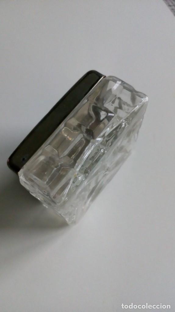 Antig&uuml;edades: Caja cristal y metal - Foto 4