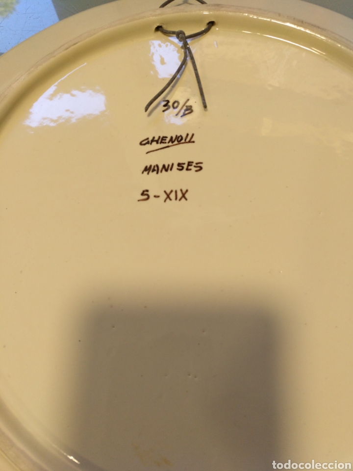 Antig&uuml;edades: Plato Chenoll S.XIX - Foto 2