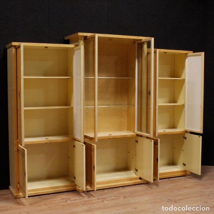 Antig&uuml;edades: Libreria italiana de madera. - Foto 8