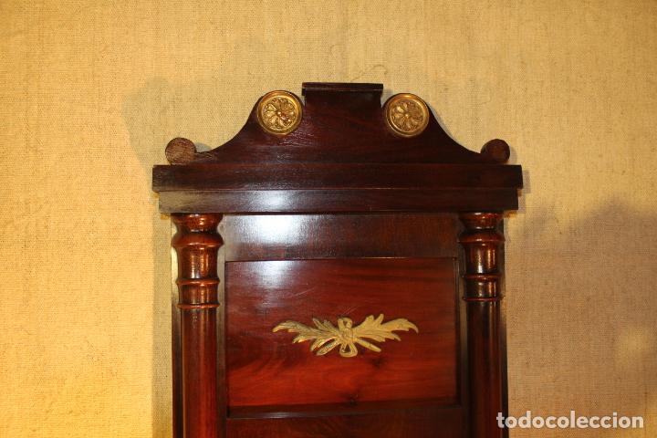 Antig&uuml;edades: ESPEJO DE MADERA DORADO - Foto 6