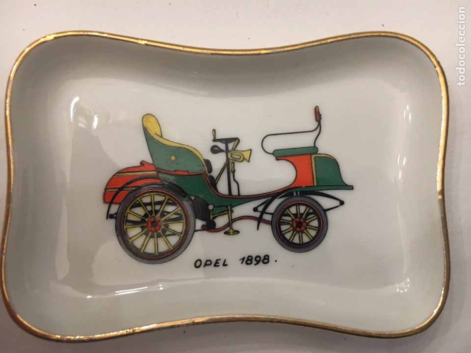 Antig&uuml;edades: Platito porcelana Limoges - Foto 2