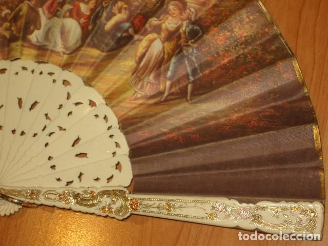 Antig&uuml;edades: ABANICO IMAGEN LITOGRAFIADA. - Foto 6