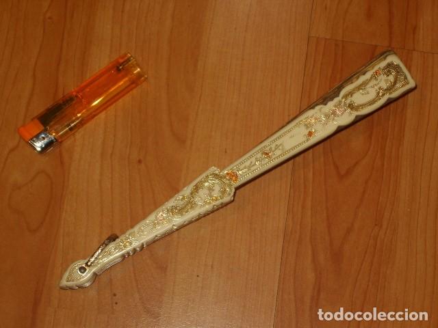 Antig&uuml;edades: ABANICO IMAGEN LITOGRAFIADA. - Foto 7