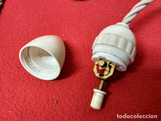 Antig&uuml;edades: ANTIGUO INTERRUPTOR LUZ TIPO PERA - Foto 4