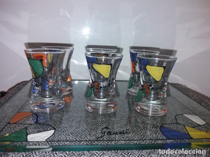 Antig&uuml;edades: Juego vasos Gaud&iacute; - Foto 3