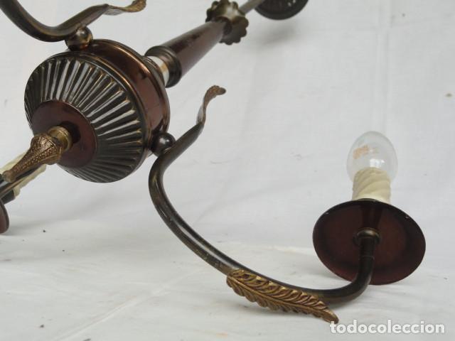 Antig&uuml;edades: SENCILLA L&Aacute;MPARA DE LAT&Oacute;N. - Foto 5
