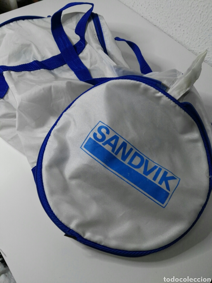 Antig&uuml;edades: Macuto publicidad Sandvik 60/70 - Foto 2