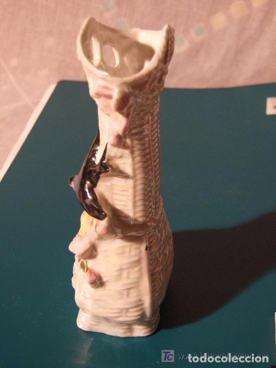 Antig&uuml;edades: JARRON MODERNISTA DE PORCELANA - Foto 3