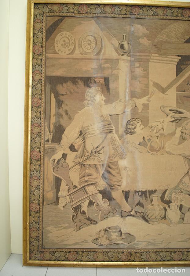 Antig&uuml;edades: TAPIZ ANTIGUO DE GRAN TAMA&Ntilde;O - Foto 4