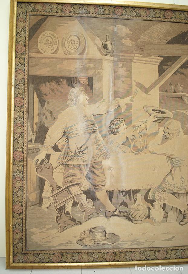 Antig&uuml;edades: TAPIZ ANTIGUO DE GRAN TAMA&Ntilde;O - Foto 5