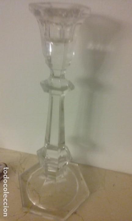 Antig&uuml;edades: candelabro cristal - Foto 1