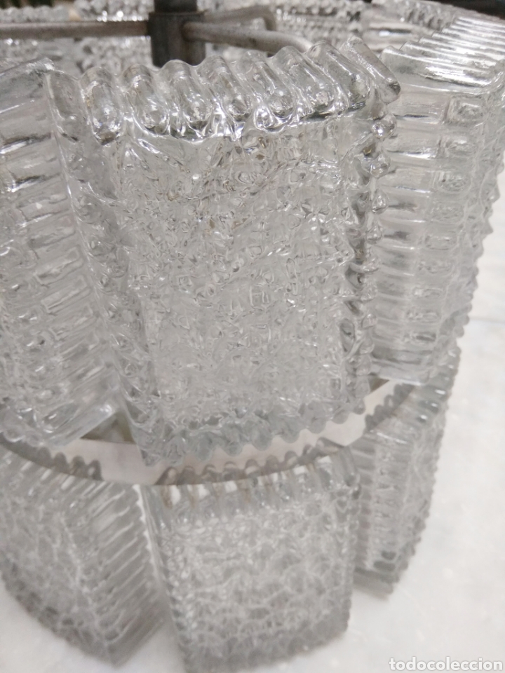 Antig&uuml;edades: Lampara de cristal art dec&oacute; - Foto 11