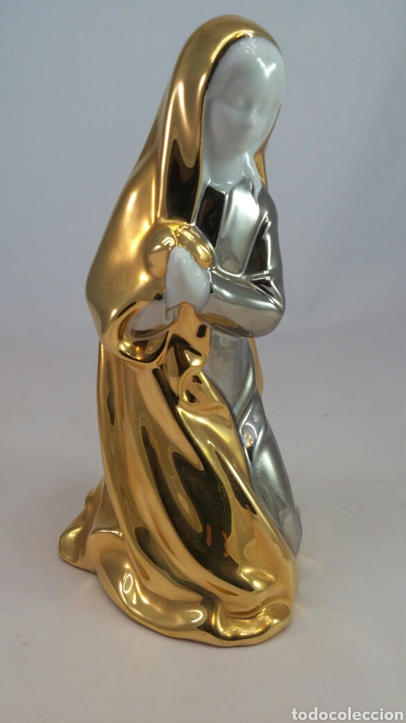 Antiguidades: Figura mujer porcelana Sanbo