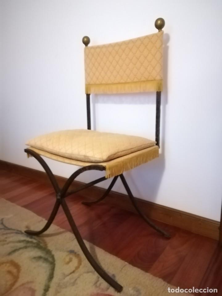 Antig&uuml;edades: Silla forja - Foto 2