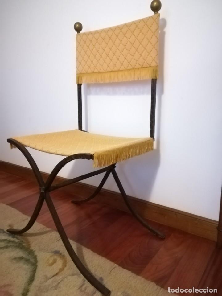 Antig&uuml;edades: Silla forja - Foto 3